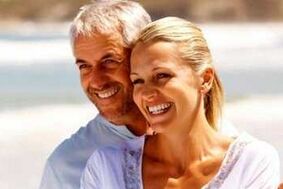 a woman and a man after 50 years how to increase the potency
