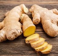 ginger root to boost potency